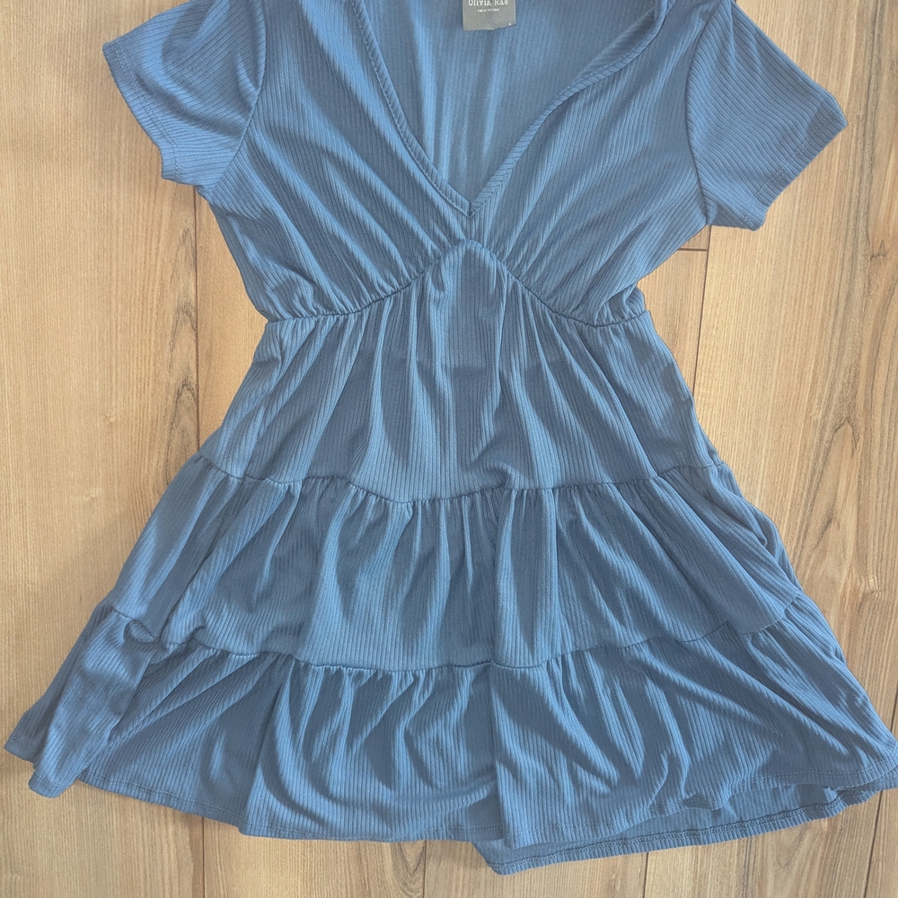 Olivia Rae Blue Mini Dress